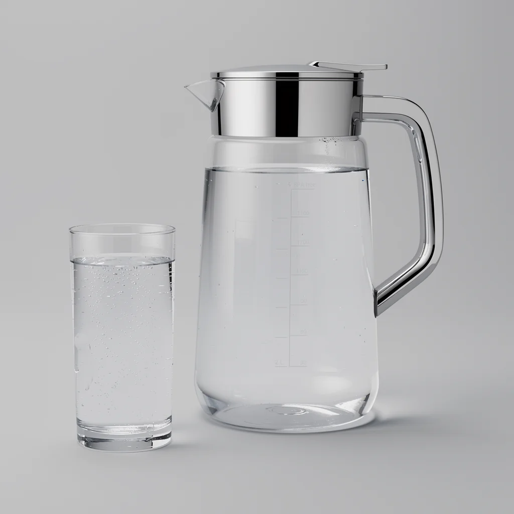 EverClear Steel Pitcher